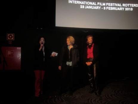Francesca Solari et Lucienne Deschamps à l'International Film Festival Rotterdam